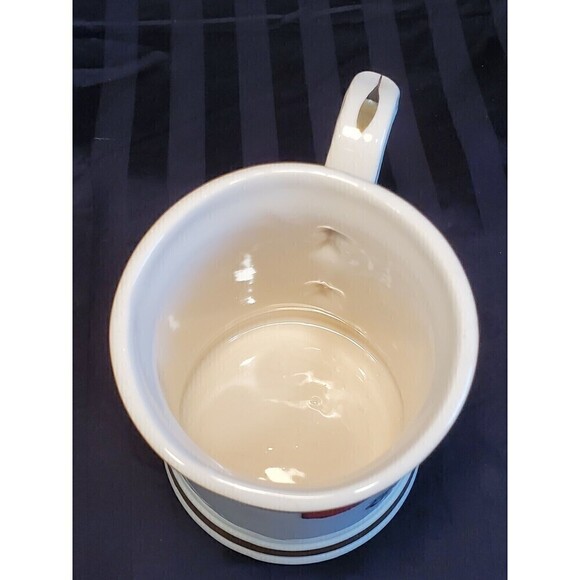 PRINCE WILLIAM WARE VINTAGE BEER STEIN ANTIQUE MORRIS AUTO 22K GOLD ENGLAND - Picture 5 of 12